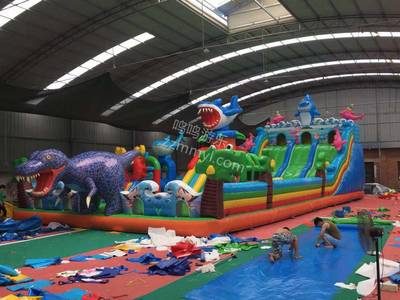 定制室外大型儿童充气城堡蹦蹦床 文化用品设备出租新风尚